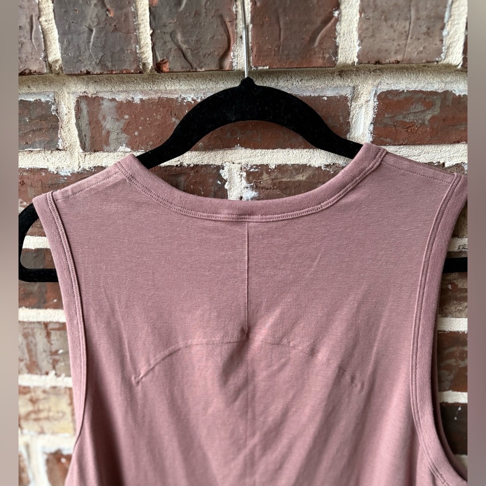 Lululemon Classic-Fit Cotton-Blend Tank Top Size 14 Twilight Glow NWT - Picture 9 of 15